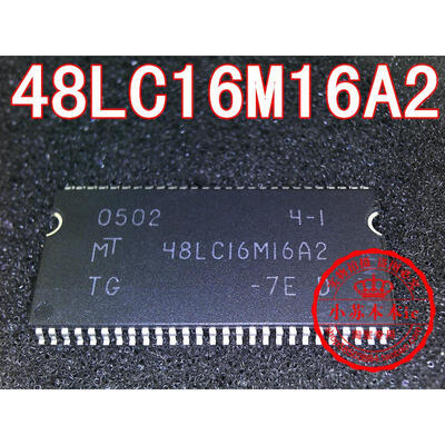 

MT48LC16M16A2TG-7E D 48LC16M16A2