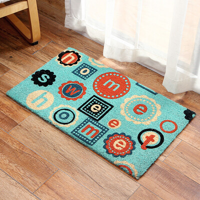 

Ou Runzhe Carpet India imported coconut palm plus large garden entrance door carpet letter section