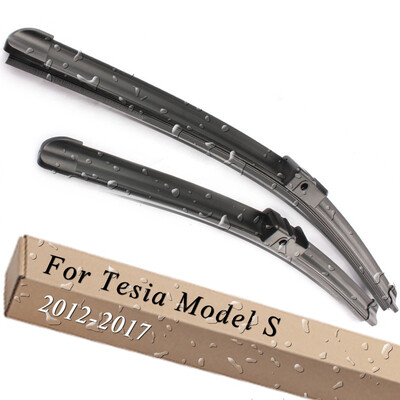 

Wiper Blades for Tesla Model S 28"&17" Fit Push Button Arms Only 2012 2013 2014 201 52016 2017