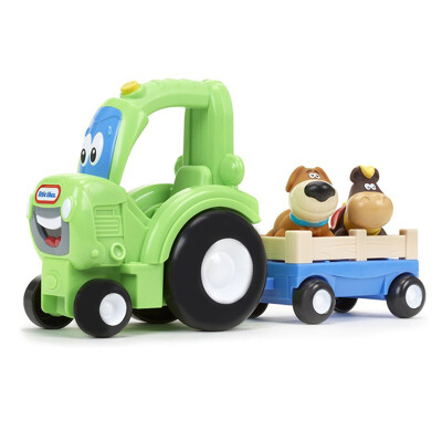 

Little Tikes Little Tikes развивающие игрушки раннего детства музыкальные игрушки трек транспорт маленький прицеп 636189M