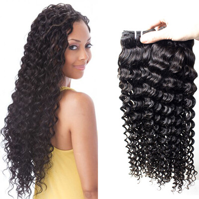 

Brazilian Deep Wave 8A Brazilian Deep Curly Virgin Hair 3Pcs/Lot Unprocessed Brazilian Virgin Hair Bundles Hair Weaves Deep Wave