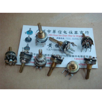 

A5K B10K A10K A20K B100K Potentiometer with switch