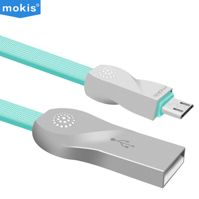 

Moxi (mokis) цинковый сплав Эндрюс кабель для передачи данных / линия зарядки / телефон зарядное устройство / Micro usb 1,5 м зеленый для Samsung просо Huawei Meizu Lenovo