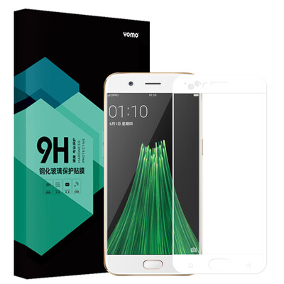 

YOMO OPPO R11plus закаленная пленка пленочная защитная пленка R11 плюс закаленная пленка полноэкранное покрытие взрывозащищенная стеклянная пленка полноэкранное покрытие - белый