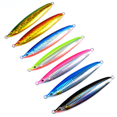 

7PC Металл Рыбалка Приманка 200G Металл свинца Рыба Jig Рыбалка Приманка Масштаб Рыбалка Приманка Искусственная Жесткая Приманка Приманки Приманка