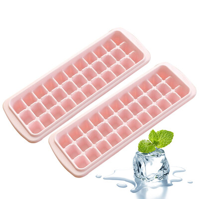 

Kleibi home creative ice lattice ice machine home ice box refrigerator ice maker DIY ice maker 33 grid ice ice shovel ice box set KLB1132 blue