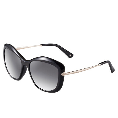 

HORIEN Haili En female models black frame gray lens gradient polarized sunglasses N6315-P06