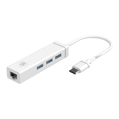 

Переключатель преобразователь BIAZE Type-C Gigabit Ethernet с HUB для нового Apple Mac MacBook Pro аксессуаров для ноутбуков zh-29-ПК