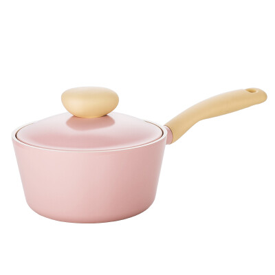 

Neoflam Korea imported single handle pot of milk pot non-stick pot stew pot in the end of the induction cooker universal food soup pot EK-RD-S18I mint blue 18CM