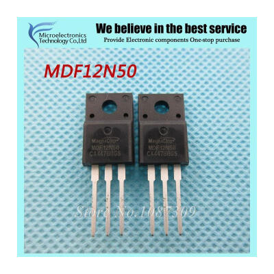 

10PCS free shipping MDF12N50 12N50 TO-220F 500V 12A Notebook computer peripheral drive p new original