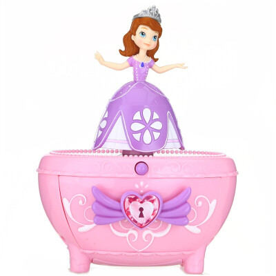 

Disney girl every family children's toys with music girls toys jewelry box beautiful birthday gift music box small princess Sophia music box 68159