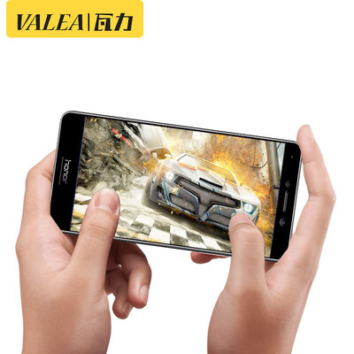 

[Две части] плитка (VALEA) Huawei славы играть 6X закаленной пленки славы 6X полноэкранный покрытием стальной пленки HD мобильный телефон защитной пленки черный 5,5 дюйма