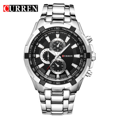 

HOT2016 CURREN Watches Men quartz TopBrand Analog Military male Watches Men Sports army Watch Waterproof Relogio Masculino8023