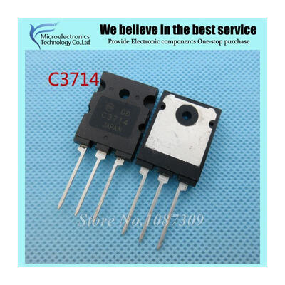 

10pcs free shipping 2SC3714 C3714 High Power Transisitor 20A500V200W TO-3PL new original