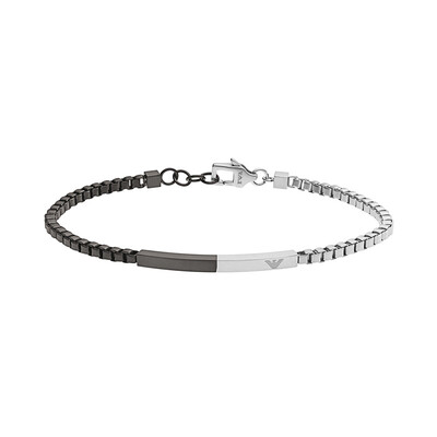 

Armani (Emporio Armani) men matt silver bracelet EGS2124040