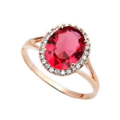 

Yoursfs Big Water Drop Zircon Ring with Micro Paved CZ Stone Around Trendy Party Rings for Women