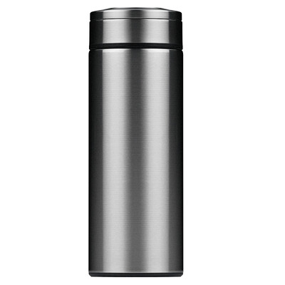

Vientiane (WANXIANG) H11L 450ML вакуумный бизнес-тип изоляции чашка нержавеющей стали мужчин и женщин офисные чашки мода подарочной коробке прямое тело кубок металл серый