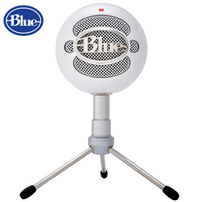 

Blue Snowball-iCE Snowball USB Condenser Microphone Computer Games Live Live Singing Singing Microphones Universal K Singing Bar Recording Texture White