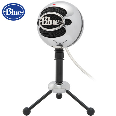 

Blue Snowball snowball USB-конденсаторный микрофон три режима пикап-плеера K-песня YY-игра пение бар запись провод рисунок алюминий