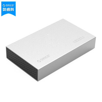 

ORICO 3518C3 35-inch Type-C mobile hard disk box with aluminum power SATA30 serial desktop external box silver