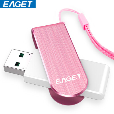 

EAGET F50 Portable Metal USB Flash Drive 64GB Pink