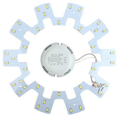 

Jingdong Supermarket Lorraine ROLin light panel LED modified board energy-saving lamps SMD lamp plate 18W white light 6500K