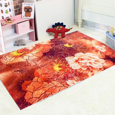 

Li home cartoon comfort and creative living room bedroom non-slip carpet 3D children blanket fun 80 * 150cm