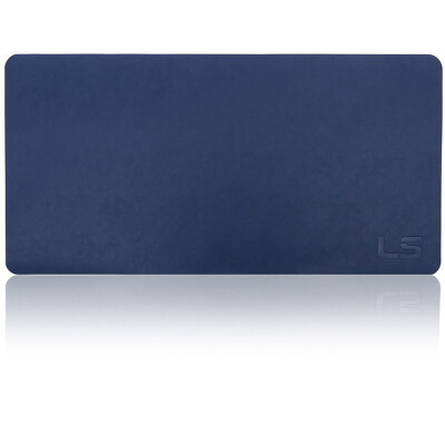 

Snake mouse pad oversized desk pad ultra-thin 1.2mm leather mouse pad P86 blue