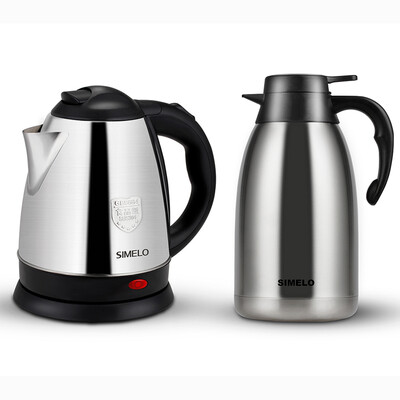 

Jingdong Supermarket SIMELO impression Kyoto electric insulation pot 1 1 thermos flask kettle set steel pot