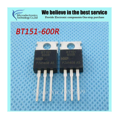 

5pcs free shipping BT151-600R BT151 BT151-600 Triacs RAIL TRIAC TO-220 new original