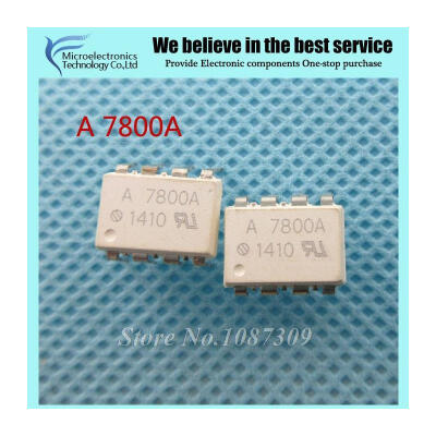 

10PCS free shipping A7800A 7800A HCPL7800A HCPL-7800 A7800 DIP-8 Amplifiers 4.5 - 5.5 SV 8 dB photoelectric coupler new original