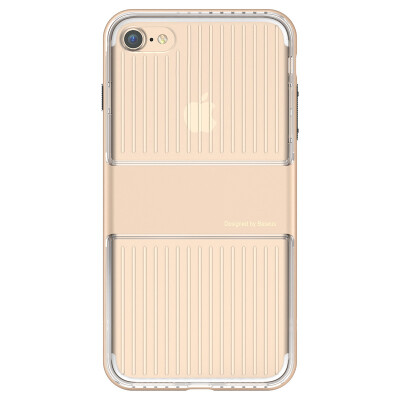 

Baseus iPhone7 phone shell Apple 7 protective cover transparent new drop male&female models 47 inch soil Hao gold