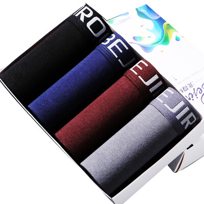 

Arctic cashmere men&39s underwear 95 cotton flat pants breathable summer thin section underwear men&39s solid color in the waist four-legged bow color solid XXL code 180105
