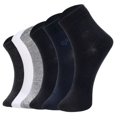 

Hengyuanxiang socks male cotton 6 pairs of thin section of the fourth quarter of the series of moisture breathable men&39s cotton socks A1151799