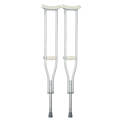 

Econazole trumpet rehabilitation thickening aluminum underarm crutches UKD-2003NE (two) non-slip retractable height adjustable double turn