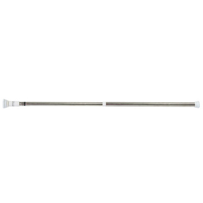 

Shuangqing home stainless steel straight rod telescopic shower curtain rod curtain rod wardrobe bracelet 65-110cm SQ-1992