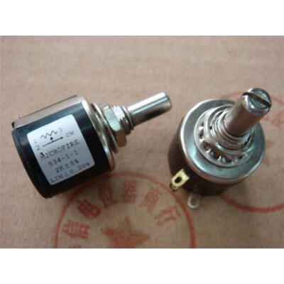 

534-1-110 multiturn wirewound potentiometers resistance [100R-100K] 1K2K5K10K