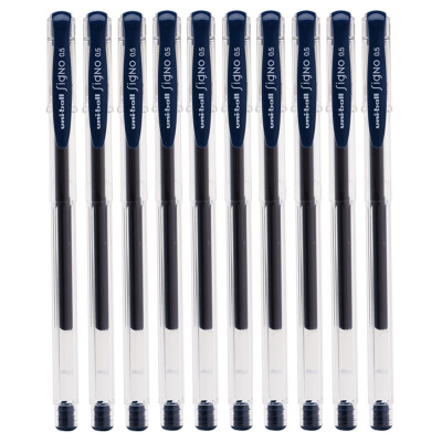 

Mitsubishi Uni UM-100 Economical&practical type of neutral pen blue black 05mm 10 loaded