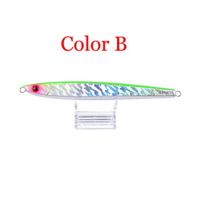 

1PC Jigging Lure Lead 190G 17CM Jigging Lure Lead fish Metal Jig Fishing Lure Paillette Knife Wobbler Artificial Hard Bait Laser