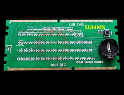 

100 New original Desktop DDR2 DDR3 Memory RAM Slot Tester with LED DDR2 DDR3 Slot Tester for Desktop Motherboard