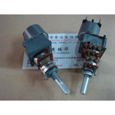 

Amplifier volume potentiometer B50KX4 quadruple motor potentiometer handle length 25MM