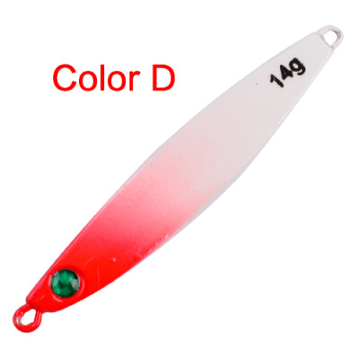 

1pcs Fishing Lure 14g Lead Fish No Hook 5 Color Fishing Bait Casting Lure Fishing Tackle