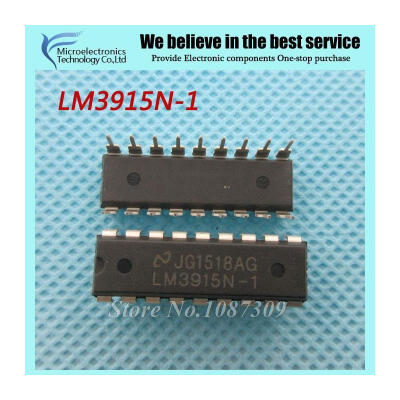 

10pcs free shipping LM3915N-1 LM3915N LM3915 DIP-18 LED Lighting Drivers DOT/BAR DISPLAY DRVR new original