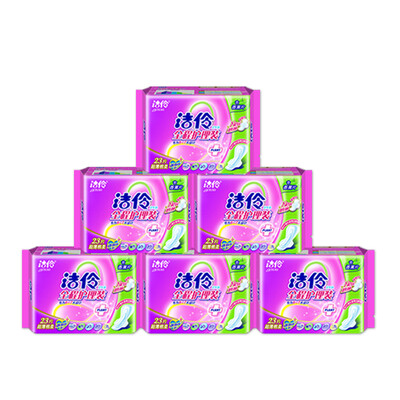 

Jie Ling (geron) sanitary napkins full care ultra-thin cotton soft 20 (with scented tablets)