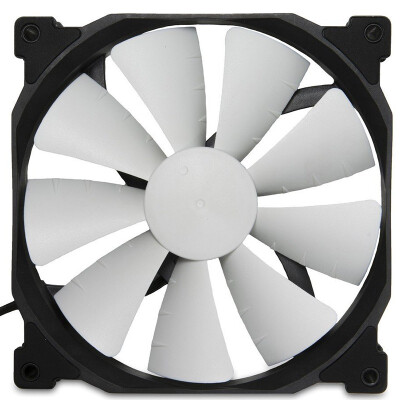 

PHANTEKS F140XP black&white 14cm computer chassis cooling PWM fan 4-pin large air volume hydraulic bearing temperature control with extended line buck line low noise