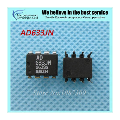 

10pcs free shipping AD633JNZ AD633JN AD633 p four road 4 quadrant multiplier of 2% 1MHz DIP-8 100% new original