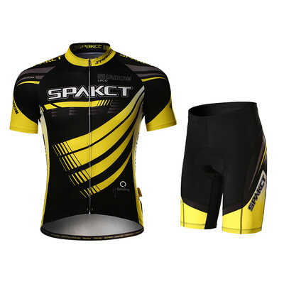 

Sparkling Sparkling Cyclists Men's Lightning Short Sleeve Set Spring Summer Riding Tops Ride Pants Bike Mountain Bike Outdoor Equipment Lightning Set - Blue L Code