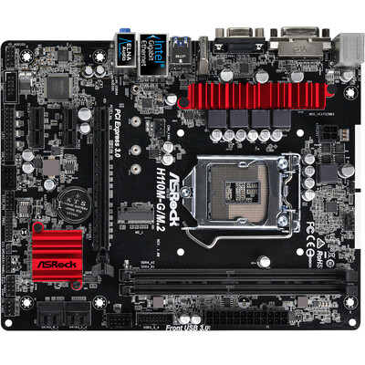 

ASRock H110M-G M2 Motherboard Intel H110 LGA 1151