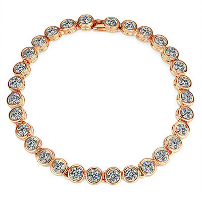 

Yoursfs@ Trendy Crystal Love Heart Shape CZ Cubic Zirconia Rhinestone Bracelet for Girl Women Fashion Jewelry Wholesale Online