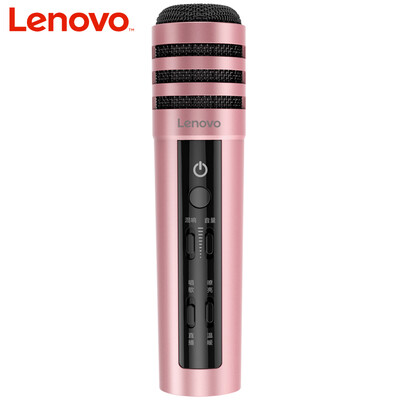 

Lenovo Lenovo UM10C Live Music Mike Music Accompaniment Apple Android Mobile Network Webcast K song Bike special microphone rose gold